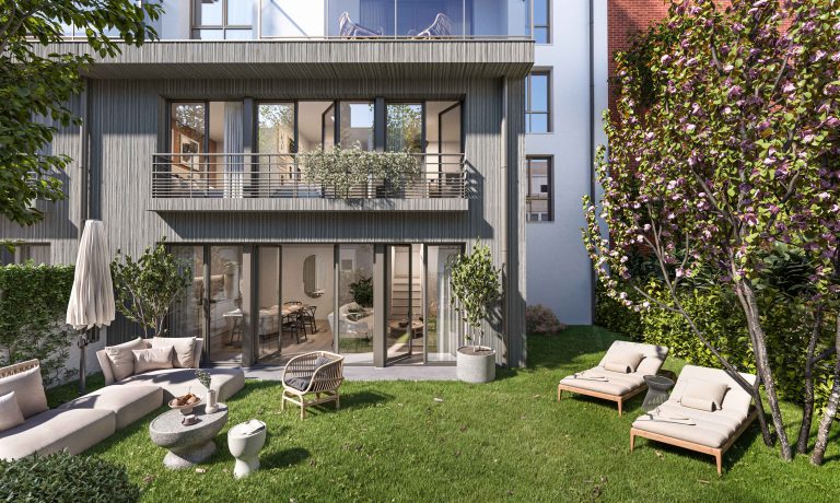 Programme immobilier neuf LES TERRASSES DU MARCHE à Boulogne-Billancourt - Jeanbrun Conseil