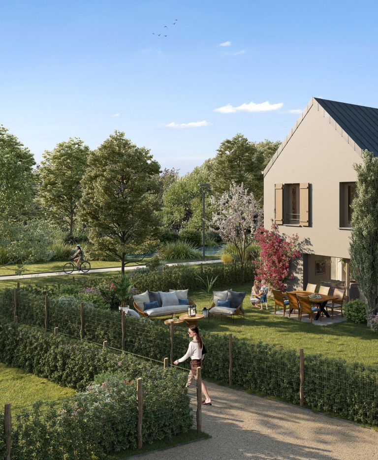 Programme immobilier neuf Les Jardins de la Chênaie à Champhol - Jeanbrun Conseil