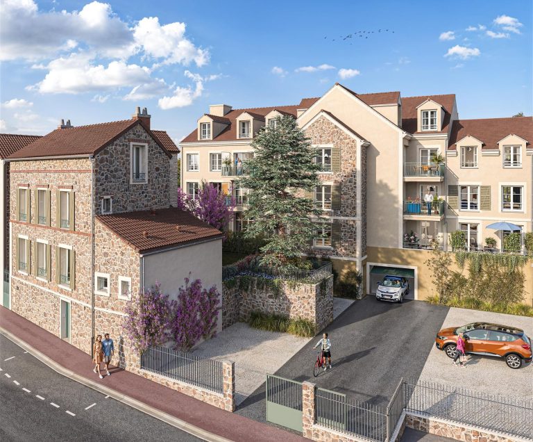Programme immobilier neuf CŒUR MEULIÈRE à Bures-sur-Yvette - Jeanbrun Conseil