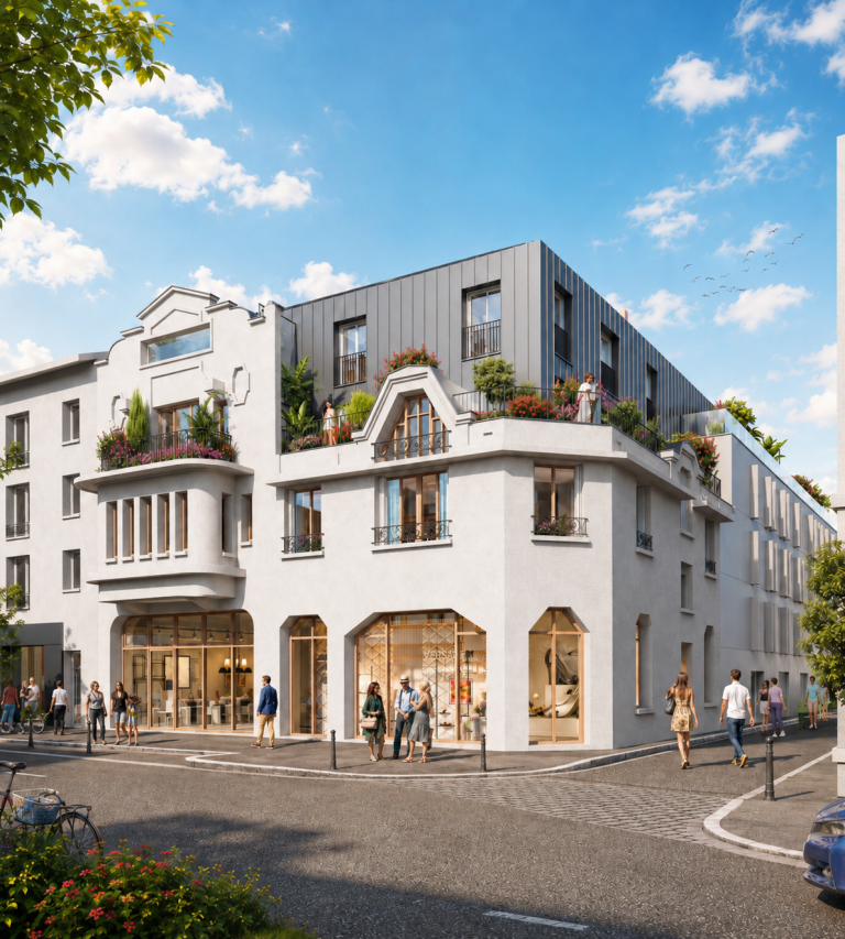 Programme immobilier neuf VILLA ART DECO à Reims - Jeanbrun Conseil