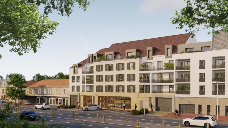 Programme immobilier neuf Cour Renaissance à Juvisy-sur-Orge - Jeanbrun Conseil