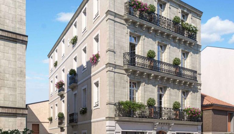 Programme immobilier neuf FAUBOURG DU COURREAU à Montpellier - Jeanbrun Conseil