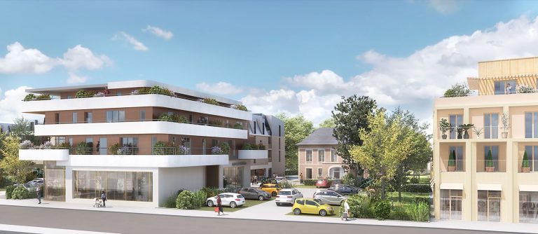 Programme immobilier neuf Le Faubourg Saint Antoine à Bois-Guillaume - Jeanbrun Conseil