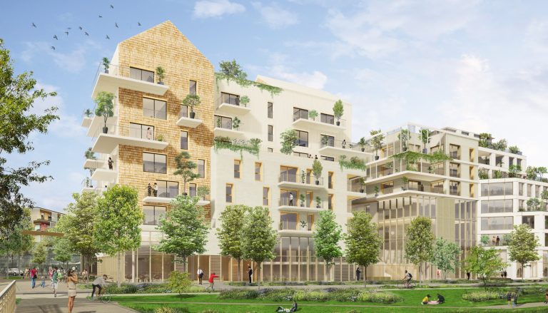 Programme immobilier neuf Les Patios de Gaia à Rouen - Jeanbrun Conseil