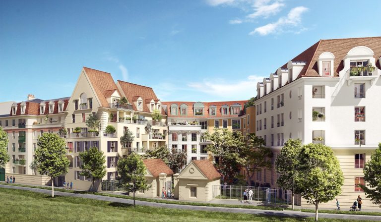 Programme immobilier neuf Le Domaine du Chevalier à Le Blanc-Mesnil - Jeanbrun Conseil