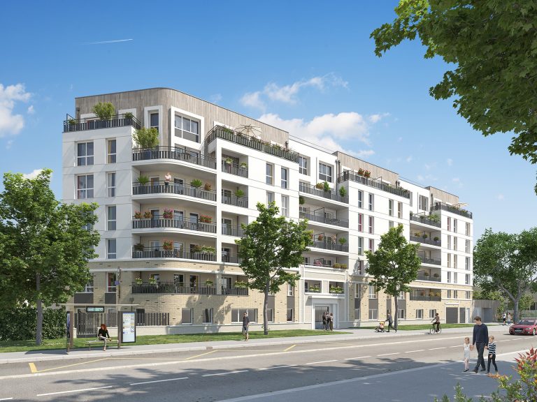Programme immobilier neuf Villa Le Rolland à Drancy - Jeanbrun Conseil