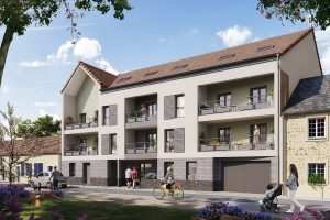 Programme immobilier neuf L’ ECRIN DU PARC à Arpajon - Jeanbrun Conseil