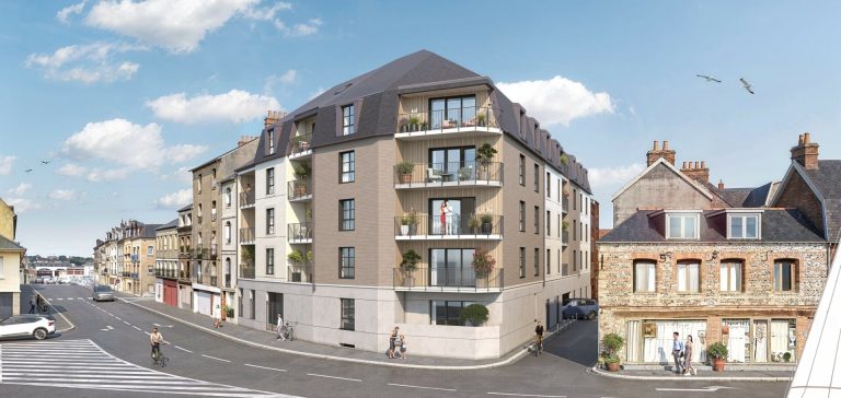 Programme immobilier neuf PRESQU’ILE à Dieppe - Jeanbrun Conseil