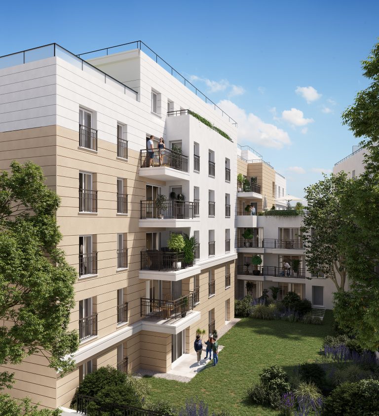 Programme immobilier neuf Le Léopold à Aubervilliers - Jeanbrun Conseil