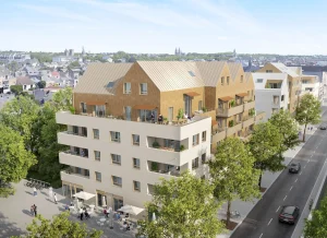 Programme immobilier neuf LES CASERNES à Tours - Jeanbrun Conseil