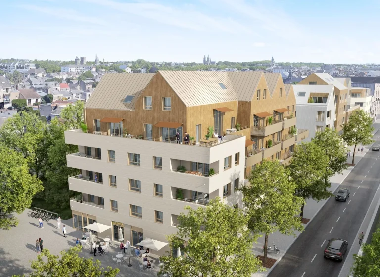 Programme immobilier neuf LES CASERNES à Tours - Jeanbrun Conseil