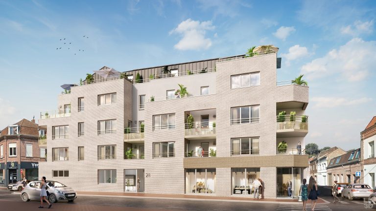 Programme immobilier neuf ELEGANCE à Marcq-en-Barœul - Jeanbrun Conseil