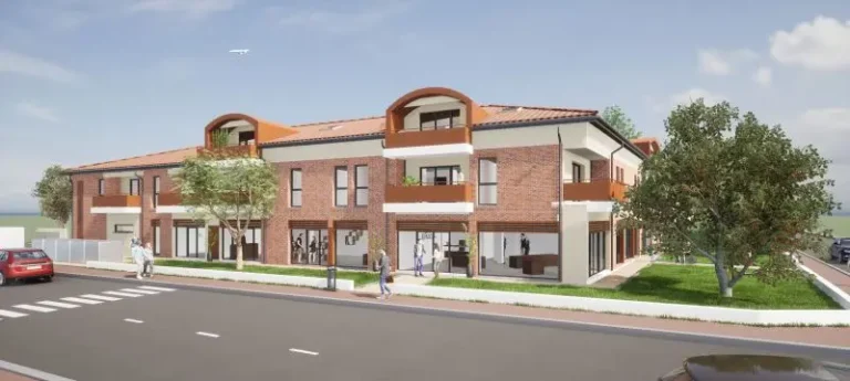 Programme immobilier neuf LE COLOMBIER – Commerces à Labarthe-sur-Lèze - Jeanbrun Conseil