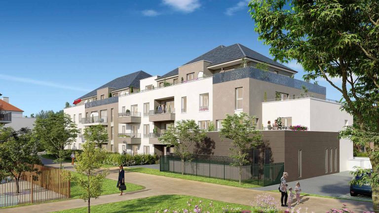 Programme immobilier neuf Green Central à Saint-Fargeau-Ponthierry - Jeanbrun Conseil