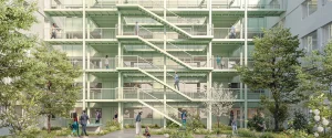 Programme immobilier neuf CONNEXION - bureaux à Lormont - Jeanbrun Conseil