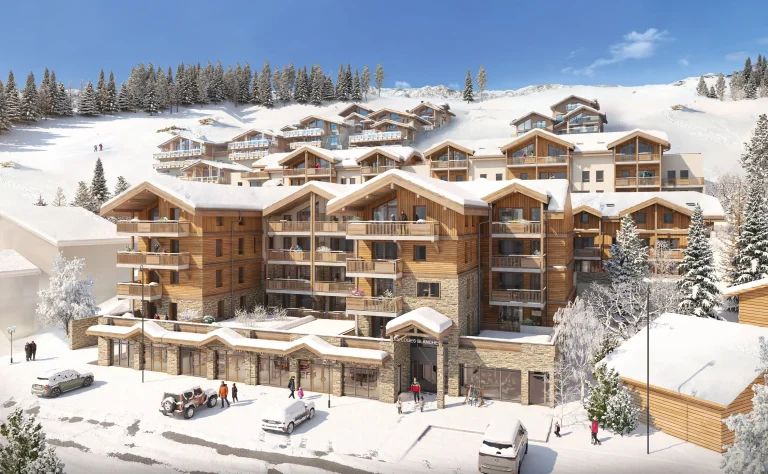 Programme immobilier neuf LES LOGES BLANCHES à Les Deux Alpes - Jeanbrun Conseil