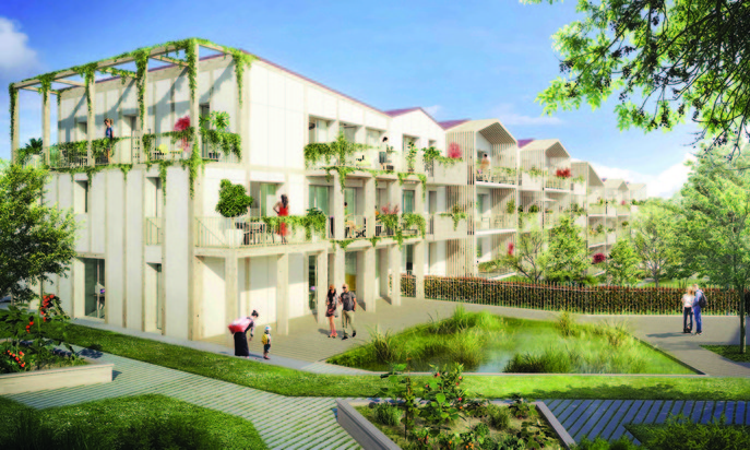 Programme immobilier neuf COTE JARDIN – PH2 – G-H-I à Villejuif - Jeanbrun Conseil