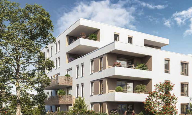 Programme immobilier neuf Le Bel Air à Strasbourg - Jeanbrun Conseil