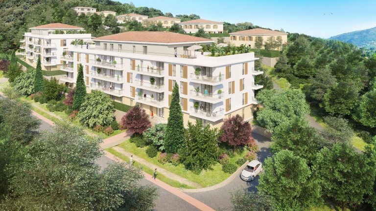 Programme immobilier neuf Les Hauts d&rsquo;Auribeau à Auribeau-sur-Siagne - Jeanbrun Conseil