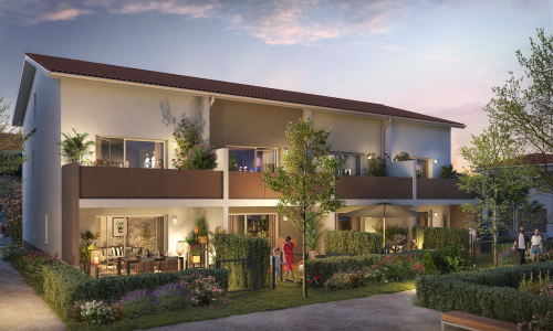 Programme immobilier neuf RÉSIDENCE DU LAGO à Roques - Jeanbrun Conseil