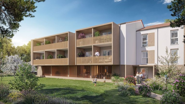 Programme immobilier neuf CONNEXION à Mont-de-Marsan - Jeanbrun Conseil