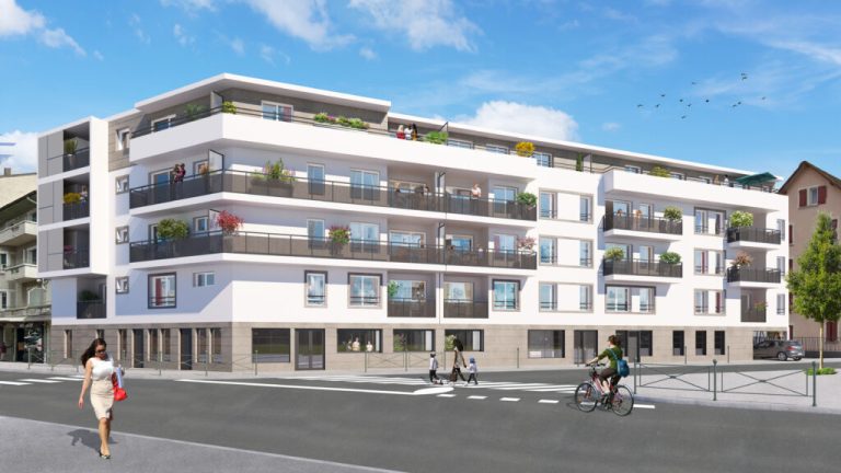 Programme immobilier neuf Patio Saint-Joseph à Annemasse - Jeanbrun Conseil