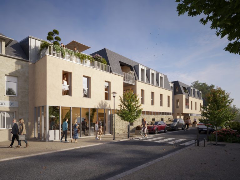 Programme immobilier neuf Le Domaine de Jeanne à Luc-sur-Mer - Jeanbrun Conseil