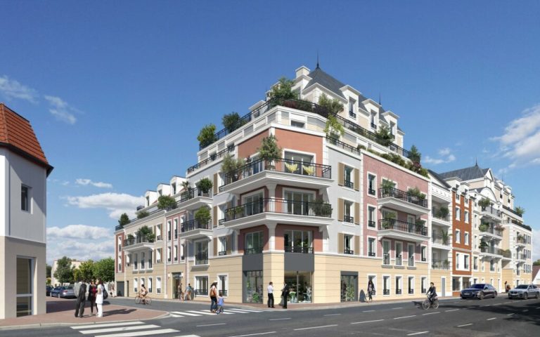 Programme immobilier neuf Les Terrasses d&rsquo;Amelia à Le Blanc-Mesnil - Jeanbrun Conseil