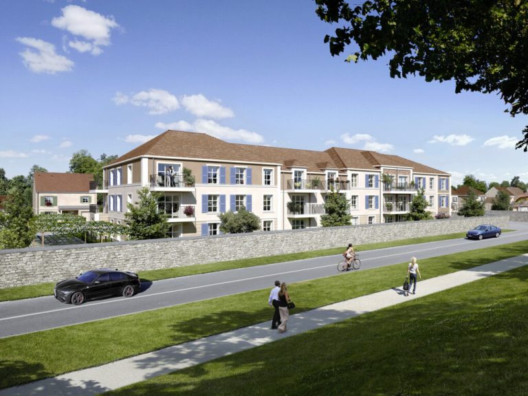 Programme immobilier neuf Le Clos du Chateau à Le Mée-sur-Seine - Jeanbrun Conseil