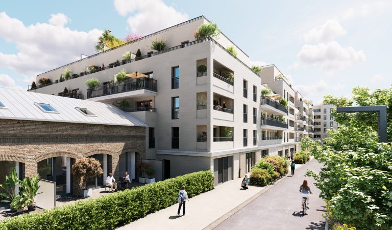 Programme immobilier neuf COUR PIVERT à Aubervilliers - Jeanbrun Conseil