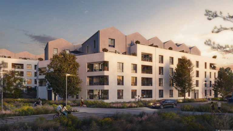 Programme immobilier neuf Cassiopée à Fleury-sur-Orne - Jeanbrun Conseil