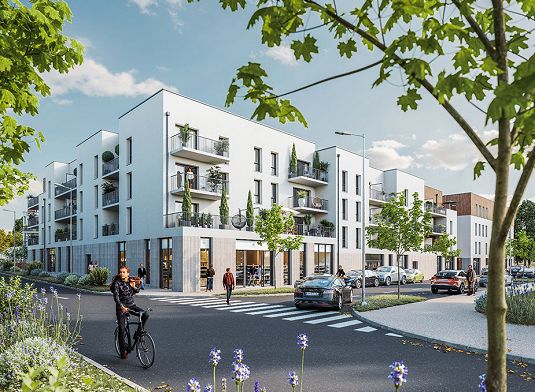 Programme immobilier neuf Coeur des Crêtes PA7 à Bretteville-sur-Odon - Jeanbrun Conseil