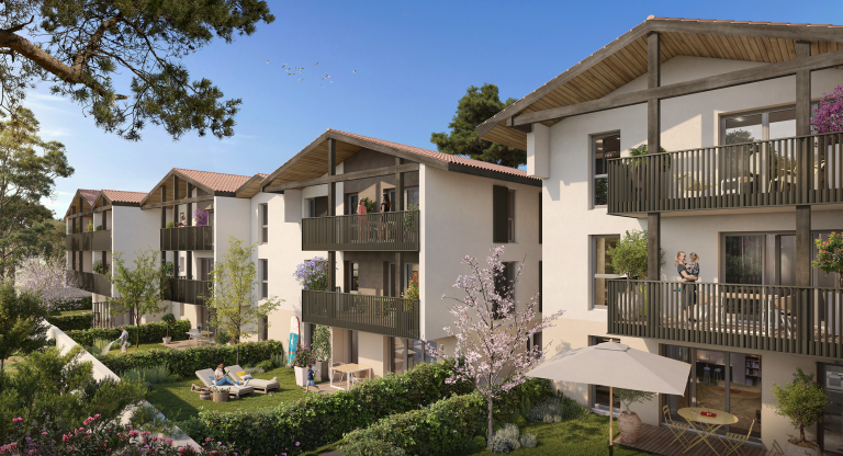 Programme immobilier neuf OYANCIA à Saint-Vincent-de-Tyrosse - Jeanbrun Conseil