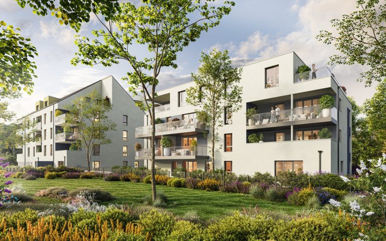 Programme immobilier neuf Le Kin à Huningue - Jeanbrun Conseil
