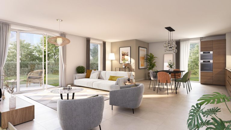Programme immobilier neuf La Saint-Cyrienne à Saint-Cyr-sur-Loire - Jeanbrun Conseil