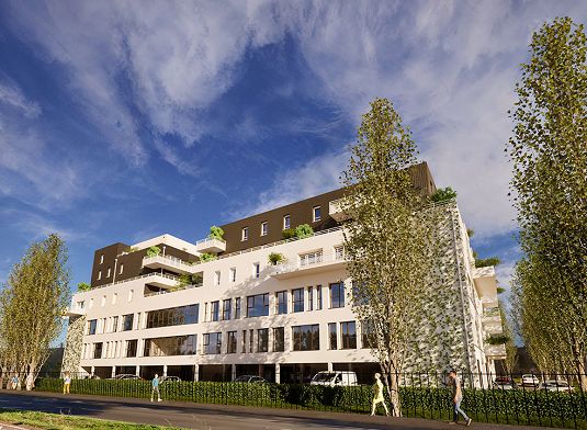 Programme immobilier neuf Les Terrasses de l´Orne à Mondeville - Jeanbrun Conseil