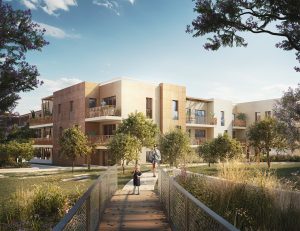Programme immobilier neuf La Roseraie d'Antipolis à Antibes - Jeanbrun Conseil