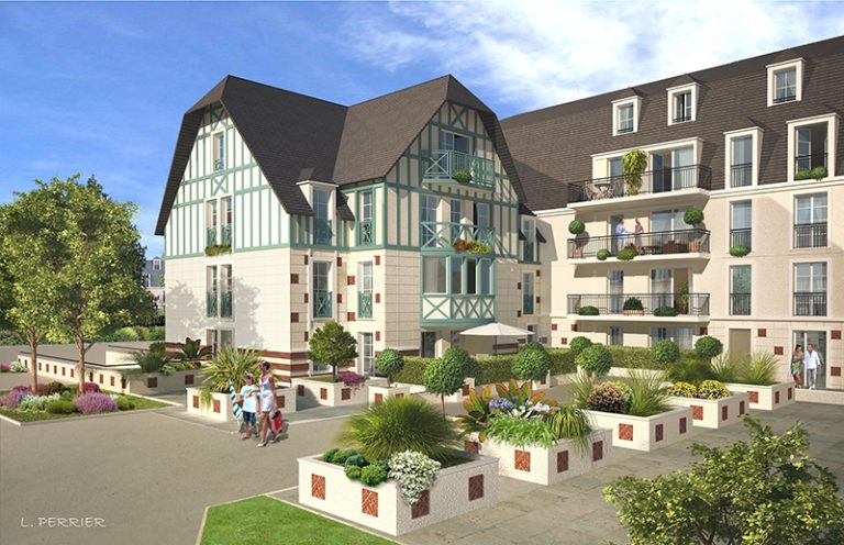 Programme immobilier neuf Villa Gabrielle à Deauville - Jeanbrun Conseil