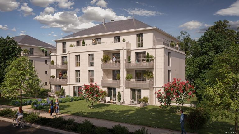 Programme immobilier neuf Le Domaine Des Lys à Saint-Cyr-sur-Loire - Jeanbrun Conseil