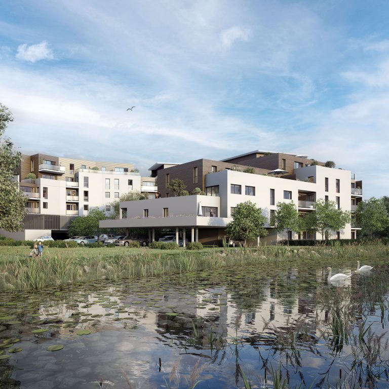 Programme immobilier neuf Ros&rsquo;O à Notre-Dame-de-Bondeville - Jeanbrun Conseil