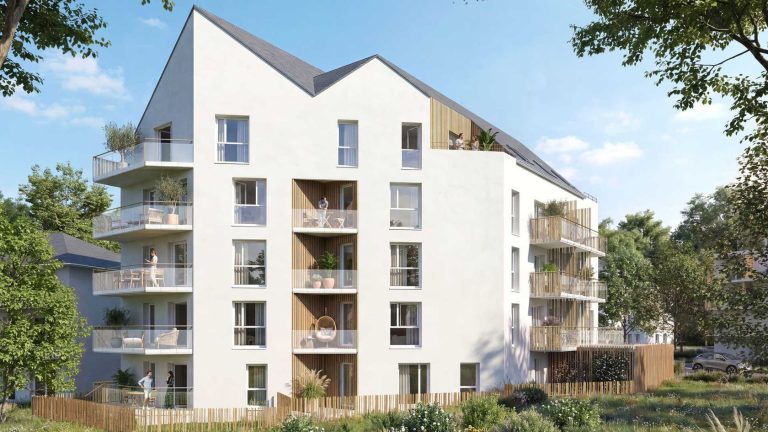Programme immobilier neuf Rivage Nature à Vannes - Jeanbrun Conseil