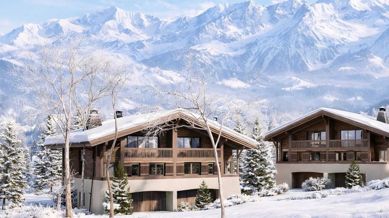 Programme immobilier neuf LES LODGES DU MONT BLANC à Combloux - Jeanbrun Conseil