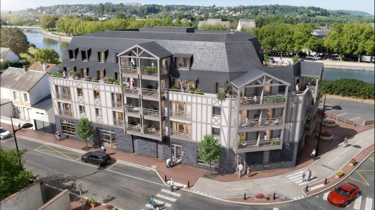 Programme immobilier neuf Le Halage à Trouville-sur-Mer - Jeanbrun Conseil