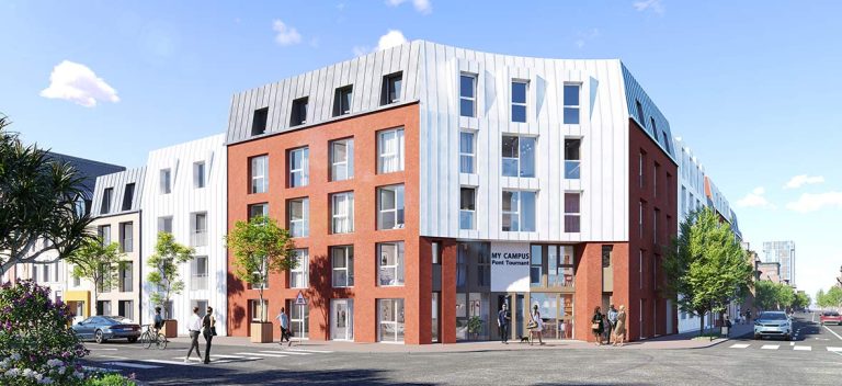 Programme immobilier neuf Résidence du Pont Tournant à Cherbourg-en-Cotentin - Jeanbrun Conseil