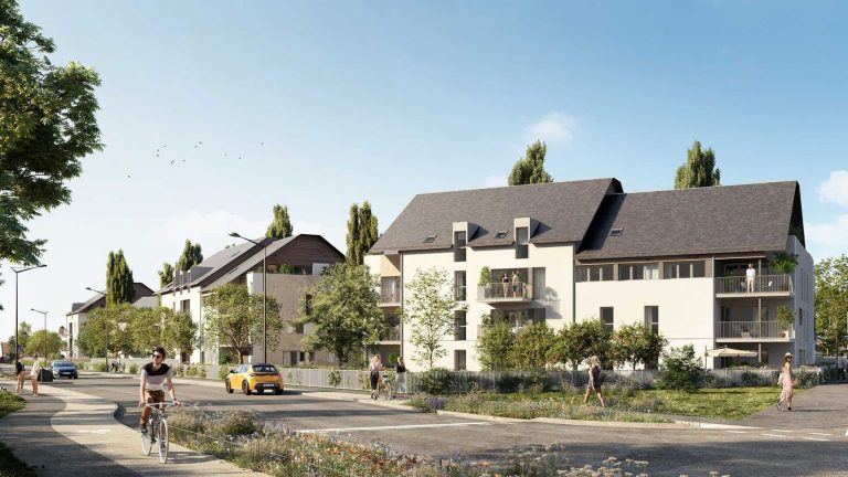 Programme immobilier neuf Les Allées d&rsquo;Aria à Orléans - Jeanbrun Conseil