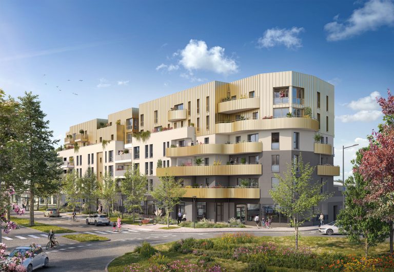 Programme immobilier neuf L&rsquo;ECRIVAIN à Tours - Jeanbrun Conseil