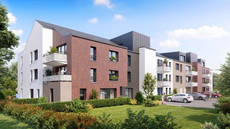 Programme immobilier neuf L&rsquo;Ecrin Vert à Le Mesnil-Esnard - Jeanbrun Conseil